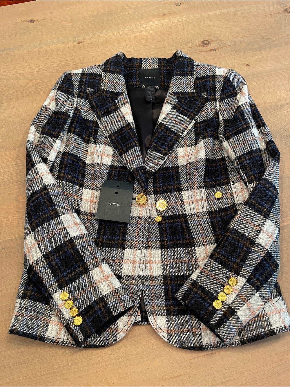 Smythe patch pocket duchess blazer